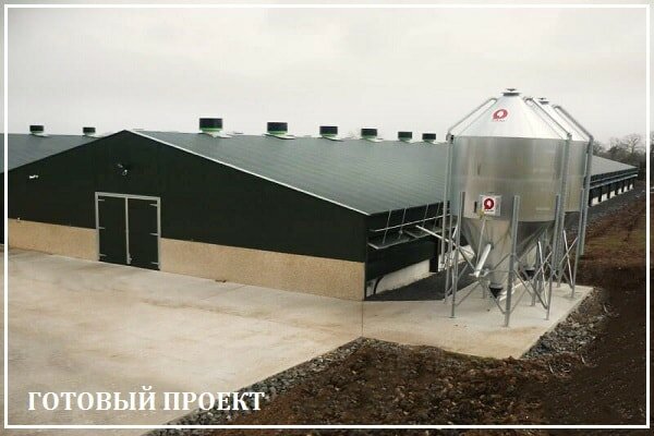Этапы возведения птицефабрики от завода ВелесТент-слк